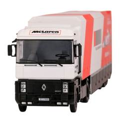 Macheta Renault Magnum AE500 Team Transporter McLaren Honda MP4/6 World Champion Season 1991 1:43 Magazine Models