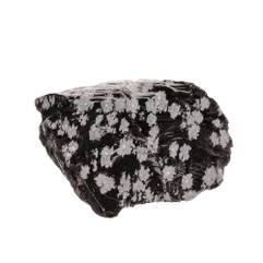 Mineralele pamantului nr.9 - Obsidian Fulg-de-nea - mineralul