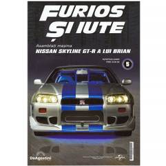 Nissan Skyline GT-R R34 DeAgostini Nr.5 – revistă oficială cu instrucțiuni de montaj motor 1:8