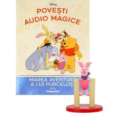 Poveste Audio Disney Nr.16 Marea aventura a lui Purcelus Povesti Audio Magice DeAgostini