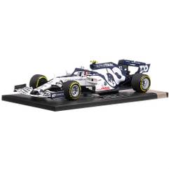 Scuderia Alphatauri Honda AT1 2020, Winner Italian GP Gasly macheta auto, scara 1:18, alb cu negru, Minichamps-2