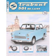 Trabant 601 Deluxe Nr 14 panoul posterior al podelei kit construibil 1:8 Hachette