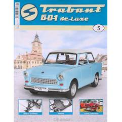 Trabant 601 Deluxe Nr 5 podeaua masinii kit construibil 1:8 Hachette - revista