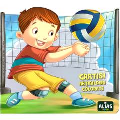 Lipeste si coloreaza - Sporturi - Volei