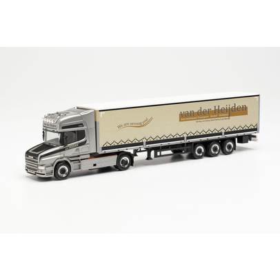 Macheta camion cu semiremorca Scania Torpedo TL