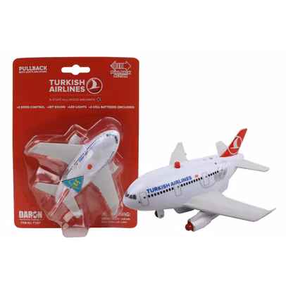 Avion jucarie Turkish Airlines pullback 