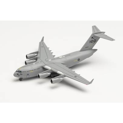 Macheta avion Boeing C-17A RAAF Amberley RAAF 100 1-500