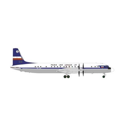 Macheta avion Ilyushin IL-18 LOT Polish Airlines 1-200
