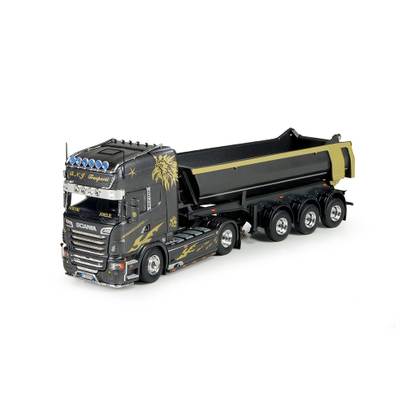 Camion Scania cu semiremorca transport nisip - BOVECCHI