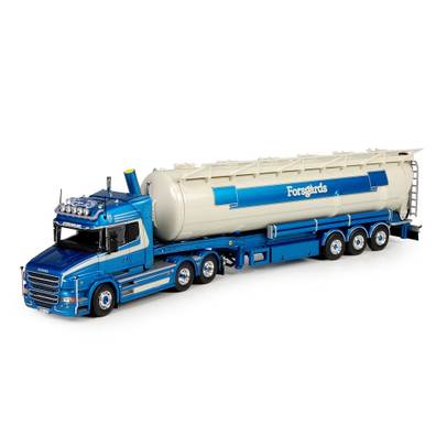 Scania T6 Highline cu semiremorca cisterna pt transport cereale - FORSGARDS
