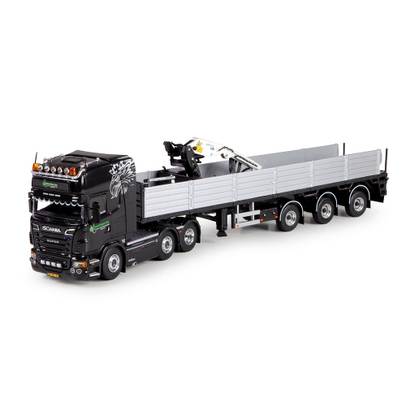 Scania R-series Topline 6x2 cu semiremorcă pentru piatră cu 3 axe - GEURTSEN