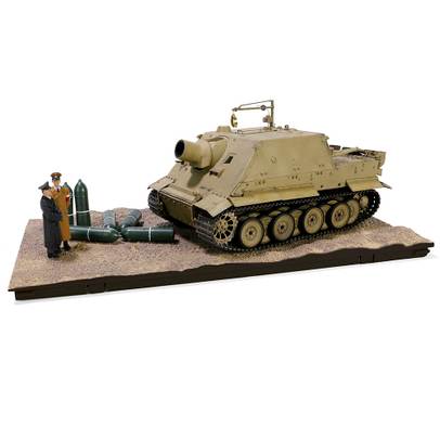German Sturmmorserwagen 606-4 Mit 38cm RW 61 L-3.5 - Sturmtiger, vehicul militar scara 1:32, nisip, Forces of Valor