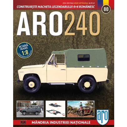 Macheta ARO 240 kit construibil Eaglemoss nr. 80- coperta