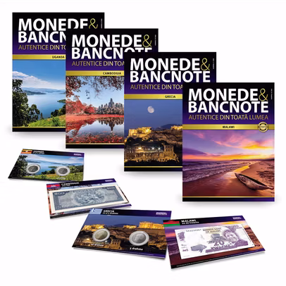 Abonament Monede si Bancnote Autentice Nr.9–12