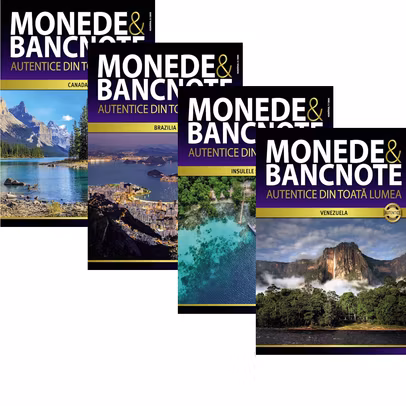 Abonament Monede și Bancnote Autentice Pachet Nr.5–8