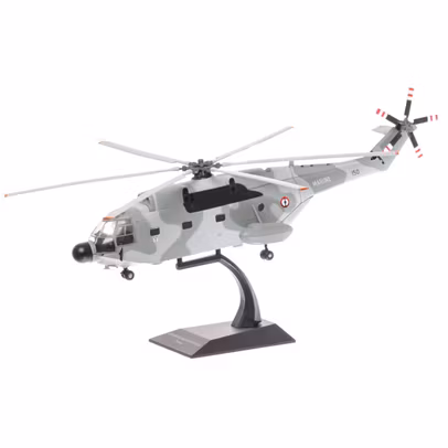 Elicopter Aerospatiale SA321 Super Frelon France 1966, gri, macheta elicopter scara 1:72, Atlas