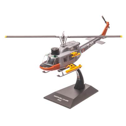 Elicopter Agusta BELL 212 ASW Italia 1969,  gri inchis, macheta elicopter scara 1:72, Atlas
