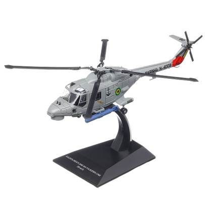 Agusta Westland AH-11A Super Lynx Brazilia 1979, macheta elicopter scara 1:72, gri, Atlas