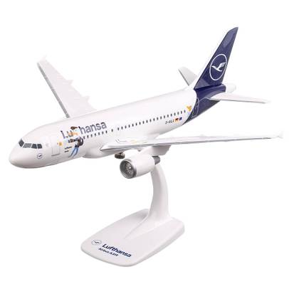 Macheta avion Airbus A319  Lufthansa 2019 alb scara 1-100