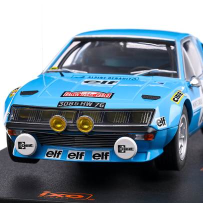 Alpine Renault A310 #11 Rally Monte Carlo , A.Warmbold/J.Davenport 1975, scara 1:18, bleu, Ixo