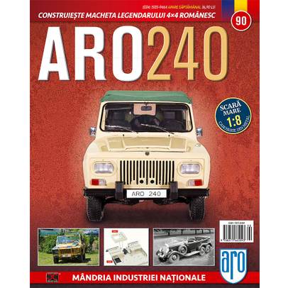 Macheta ARO 240 kit construibil Eaglemoss nr. 90- coperta