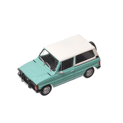 Aro 10.4 1984, macheta auto SUV scara 1:43, alb cu bleu, DeAgostini