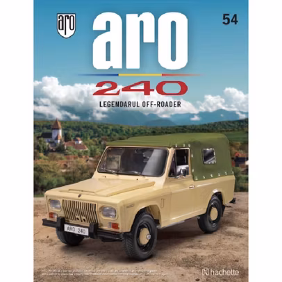 Macheta ARO 240 Nr.54 baterie cabluri electrice 1:8 Hachette