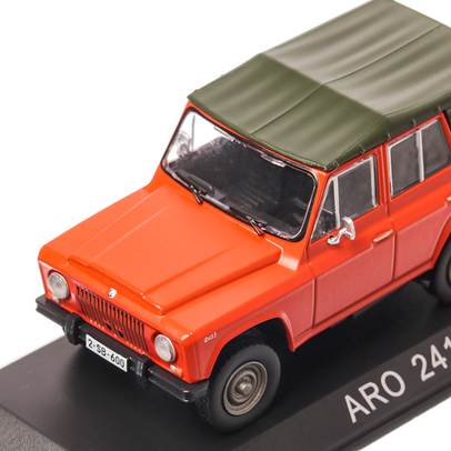 Aro 241 1972, macheta auto scara 1:43, portocaliu, blister de plastic, DeAgostini