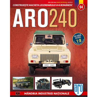 Macheta ARO 240 kit construibil Eaglemoss nr. 94