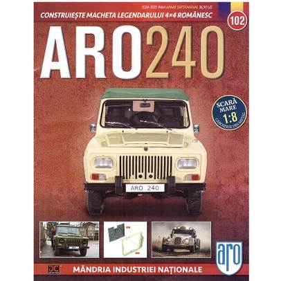 Macheta ARO 240 kit construibil Eaglemoss nr. 102