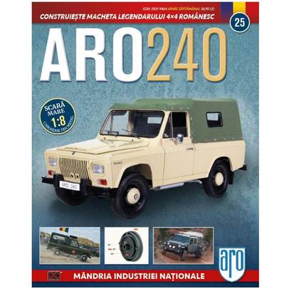 Macheta ARO 240 kit construibil Eaglemoss nr. 25- coperta