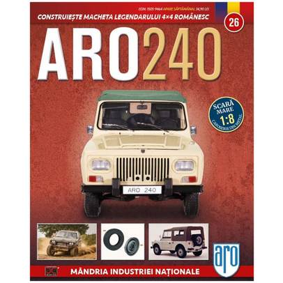 Macheta ARO 240 kit construibil Eaglemoss nr. 26- coperta