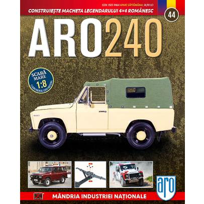 Macheta ARO 240 kit construibil Eaglemoss nr. 44- coperta