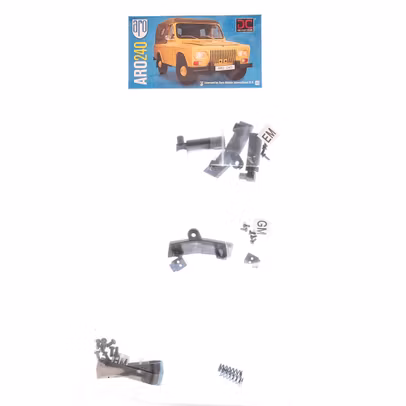 Macheta ARO 240 kit construibil Eaglemoss nr. 46 - piesele