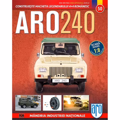 Macheta ARO 240 kit construibil Eaglemoss nr. 50