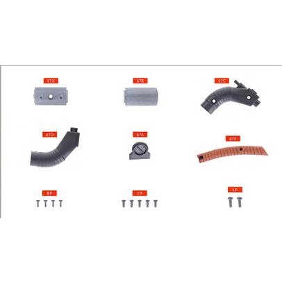 Macheta ARO 240 kit construibil Eaglemoss nr. 67- piese