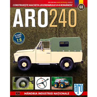 Macheta ARO 240 kit construibil Eaglemoss nr. 68- coperta