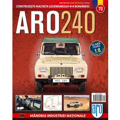 Macheta ARO 240 kit construibil Eaglemoss nr. 70- coperta