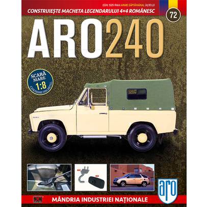 Macheta ARO 240 kit construibil Eaglemoss nr. 72- coperta
