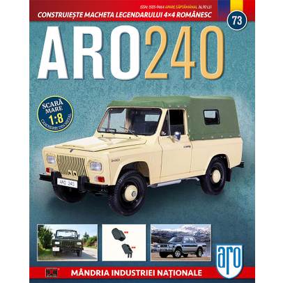 Macheta ARO 240 kit construibil Eaglemoss nr. 73- coperta