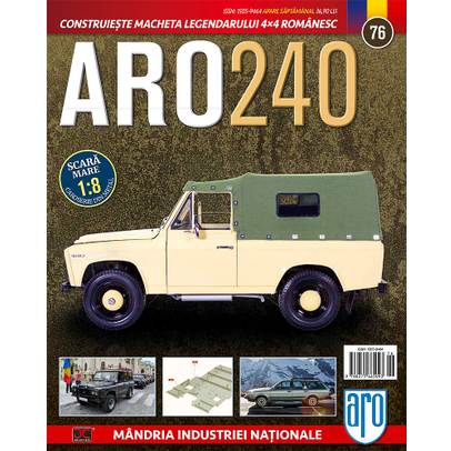 Macheta ARO 240 kit construibil Eaglemoss nr. 76- coperta