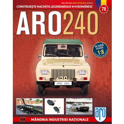 Macheta ARO 240 kit construibil Eaglemoss nr. 78- coperta