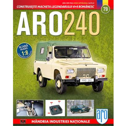 Macheta ARO 240 kit construibil Eaglemoss nr. 79- coperta