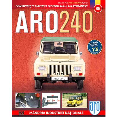 Macheta ARO 240 kit construibil Eaglemoss nr. 86- coperta