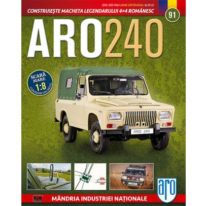 Macheta ARO 240 kit construibil Eaglemoss nr. 91- coperta