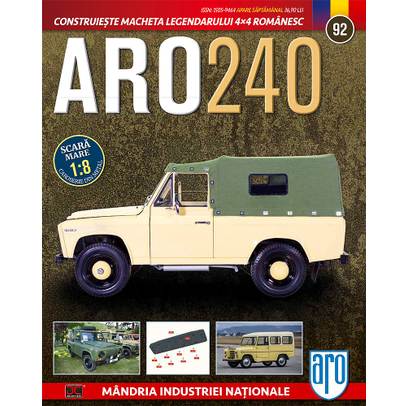 Macheta ARO 240 kit construibil Eaglemoss nr. 92- coperta