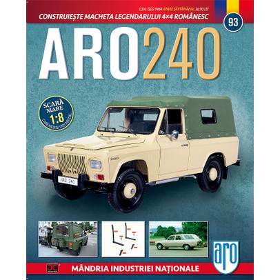 Macheta ARO 240 kit construibil Eaglemoss nr. 93- coperta