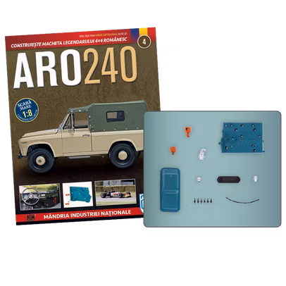 Macheta ARO 240 kit construibil Eaglemoss nr. 4
