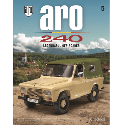 Macheta ARO 240 kit construibil 1:8 Hachette ed.2025 nr. 5