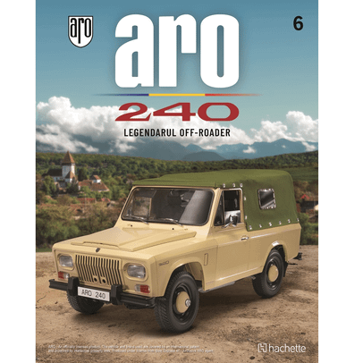 Macheta ARO 240 kit construibil 1:8 Hachette ed.2025 nr. 6
